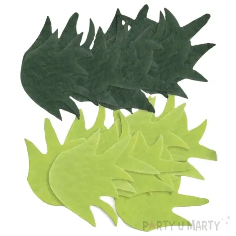 ozdoba filcowa trawa zielony titanum 20 szt