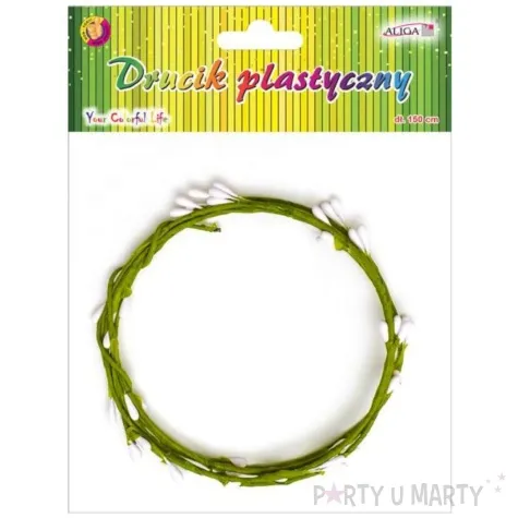 ozdoba papierowa bazie na druciku aliga 150 cm