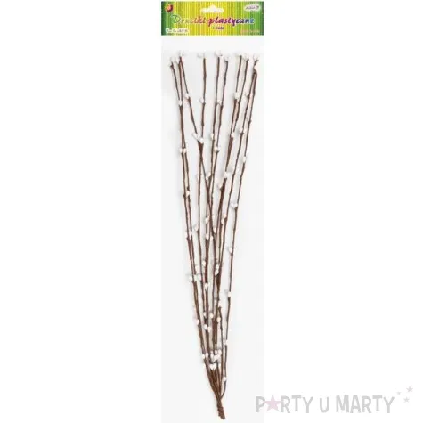 ozdoba papierowa bazie na druciku aliga 40cm 10szt