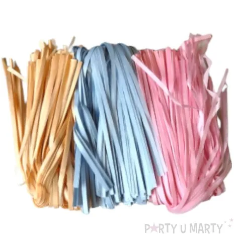 ozdoba papierowa trawa trojkolorowa mix arpex 30 g