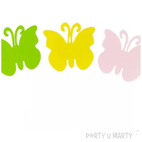ozdoba piankowa motylki mix arpex 13 cm 5 szt