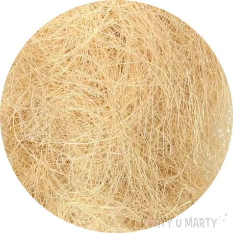 ozdoba sizal sianko bezowy brewis 30g