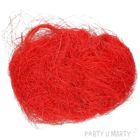 ozdoba sizal sianko czerwony brewis 30g