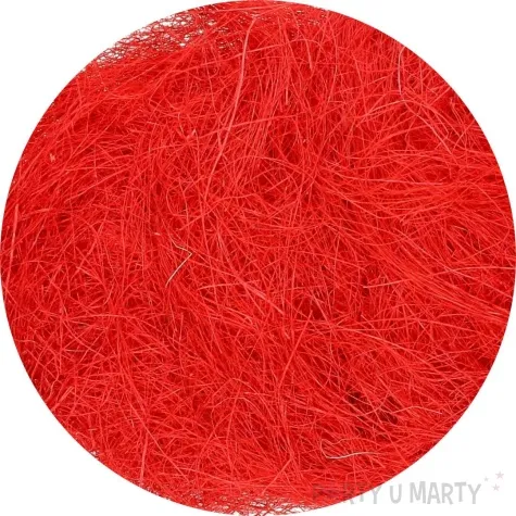 ozdoba sizal sianko czerwony brewis 30g