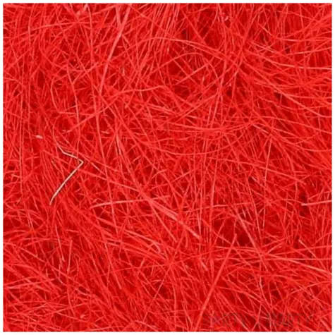 ozdoba sizal sianko czerwony brewis 30g