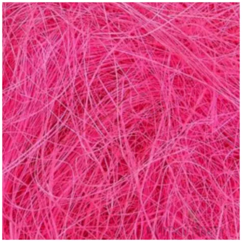 ozdoba sizal sianko rozowy jasny aliga 30g