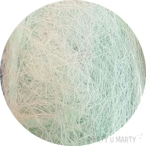 ozdoba sizal sianko turkusowy blady arpex 10g