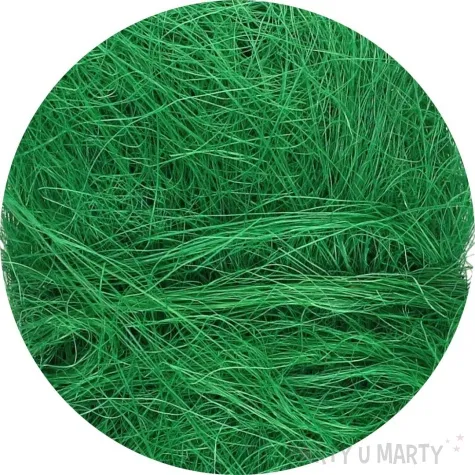 ozdoba sizal sianko zielony brewis 30g