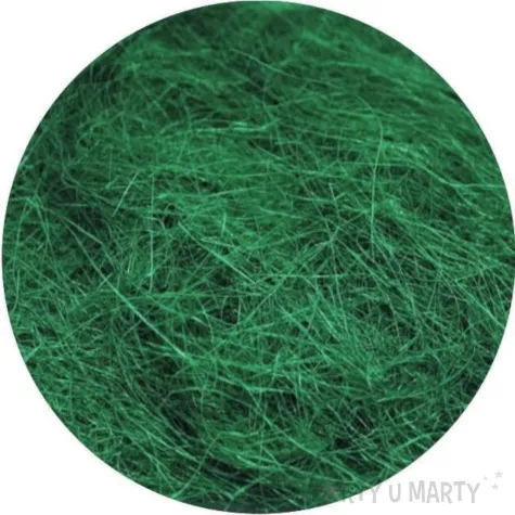 ozdoba sizal sianko zielony ciemny aliga 30g