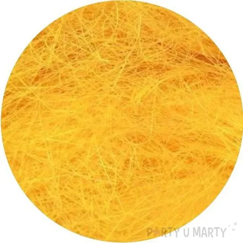 ozdoba sizal sianko zolty aliga 30g