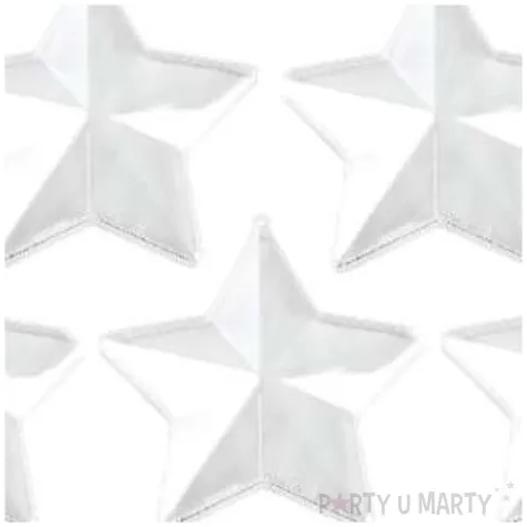 ozdoby choinkowe gwiazdki akrylowe aliga 10 cm 5 szt