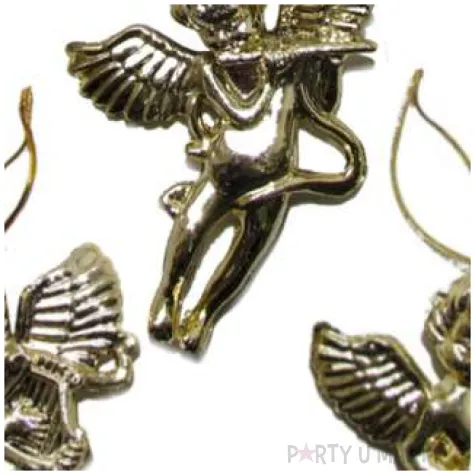 ozdoby choinkowe zlote aniolki 8 cm arpex 3 szt