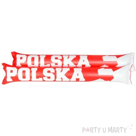 paleczki dmuchane kibic szaleje polska kontur arpex 2 szt