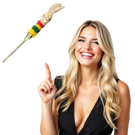 palma wielkanocna zajaczek jasny z bezowymi uszami arpex 40cm