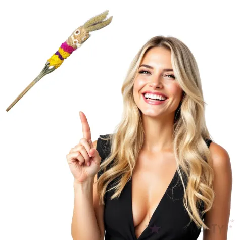 palma wielkanocna zajaczek jasny z brazowymi uszami arpex 40cm