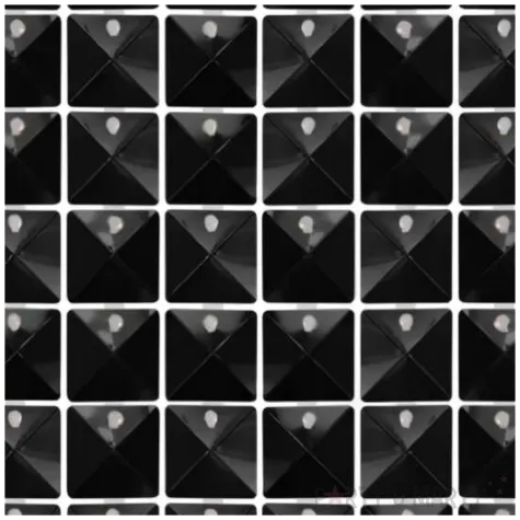 panel dekoracyjny 3d przezroczyste tlo zaczep czarny godan 30x30 cm