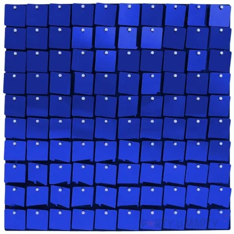 panel dekoracyjny cekinowy czarne tlo granatowy godan 30 x 30 cm