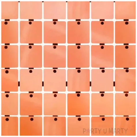 panel dekoracyjny cekinowy czarne tlo miedziany godan 30 x 30 cm