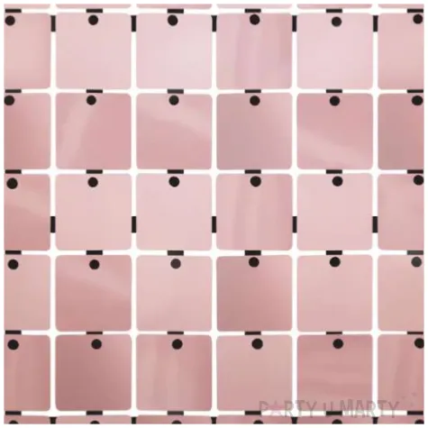 panel dekoracyjny cekinowy czarne tlo zaczep rozowy godan 30x30 cm