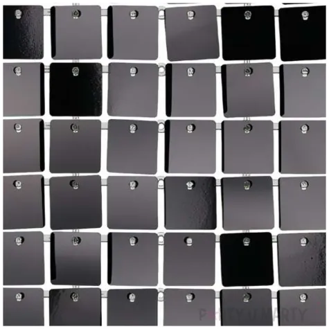 panel dekoracyjny cekinowy czarny partydeco 30 x 30 cm