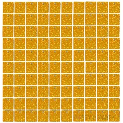 panel dekoracyjny cekinowy holo przezroczyste tlo zloty godan 30x30 cm