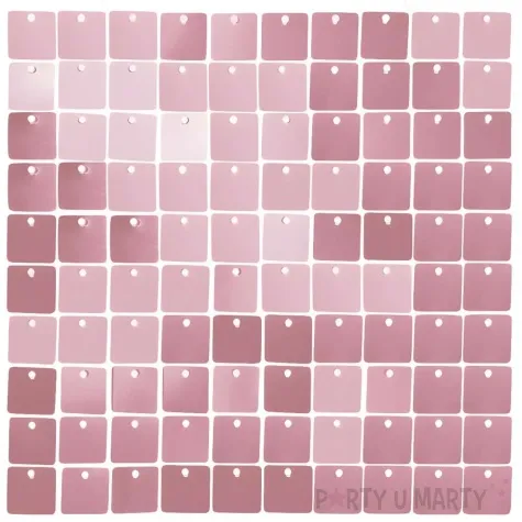 panel dekoracyjny cekinowy przezroczyste tlo rozowy godan 30x30 cm
