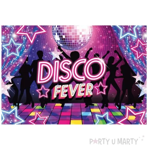panel dekoracyjny disco fever lata 80 guirca 220 x 150 cm