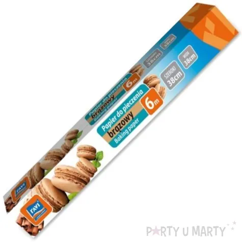 papier do pieczenia classic arkusze brazowy ravi 38 cm x 6 m