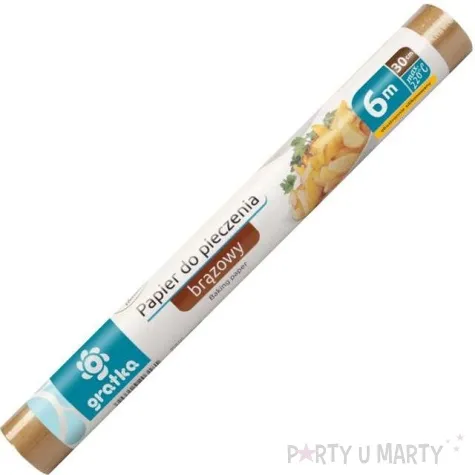 papier do pieczenia gratka rolka braz ravi 30cm 6m