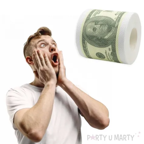 papier toaletowy dolary 100 usd partypal
