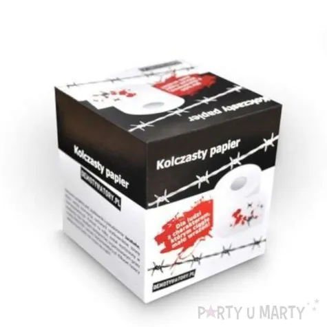 papier toaletowy drut kolczasty