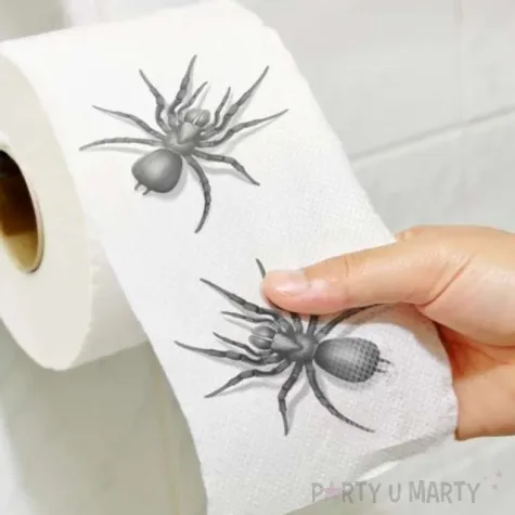 papier toaletowy pajak bialo czarny partypal