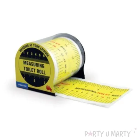 papier toaletowy z miarka