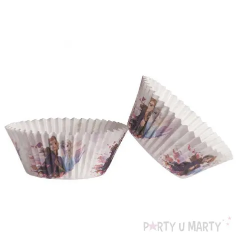 papilotki na muffinki frozen dekora 25 szt