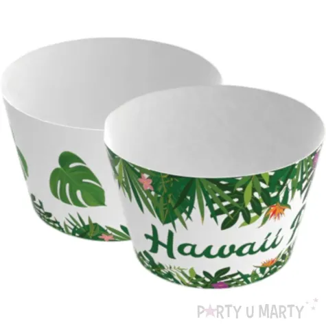 papilotki na muffinki hawaii party congee 6 szt