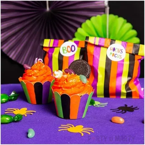 papilotki na muffinki hocus pocus partydeco 6 szt