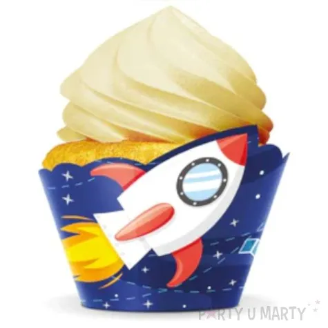 papilotki na muffinki kosmos mix partypal 8 szt