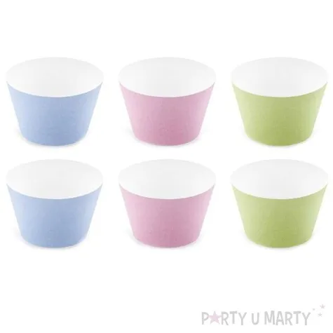 papilotki na muffinki mix 6 szt