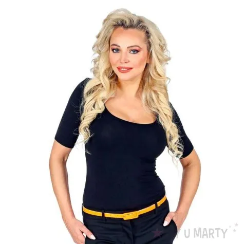 pasek party neon pomaranczowy widmann 2 cm