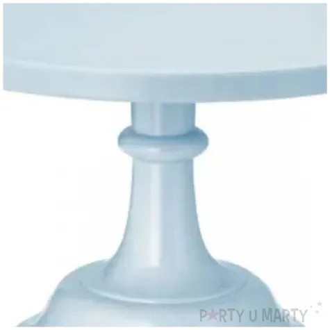 patera na slodycze babeczki ciastka tort dekoracja na urodziny baby shower blekitna 24 x 14 5 cm