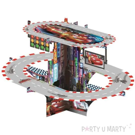 patera papierowa cars auta procos 40 cm