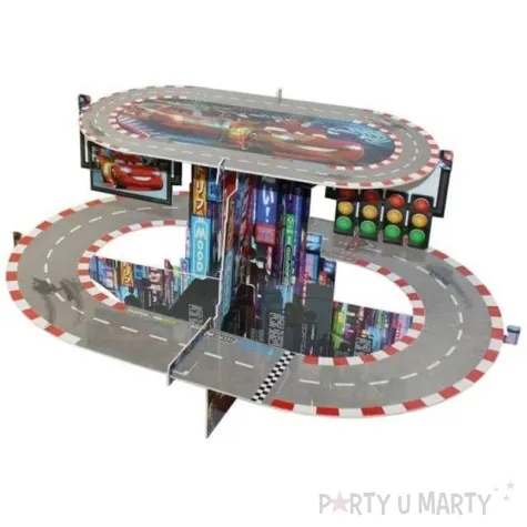 patera papierowa cars auta procos 40 cm