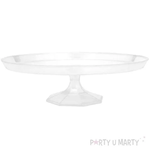 patera plastikowa classic transparentna amscan 25 cm