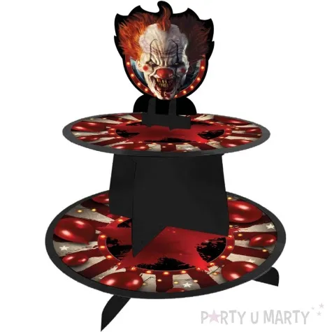 patera straszny klaun dwupoziomowa guirca 40 cm