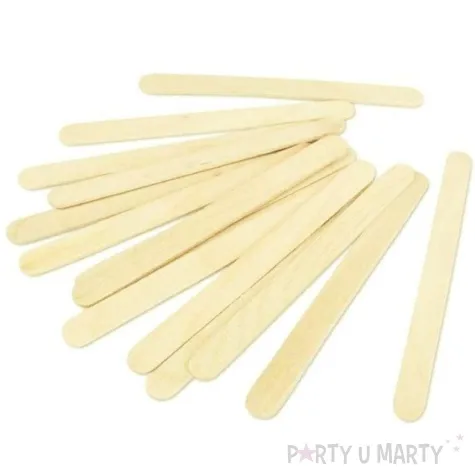 patyczki drewniane do lodow proste naturalne titanum 150 mm 70 szt