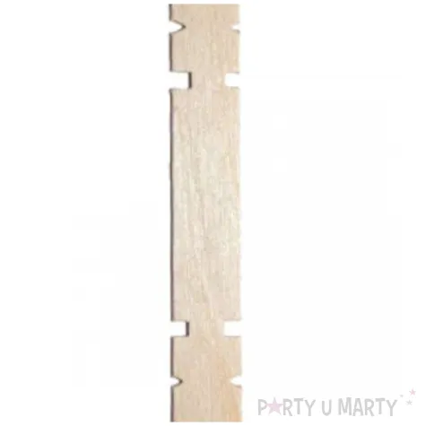 patyczki drewniane do lodow z wcieciami naturalne titanum 114 mm 50 szt