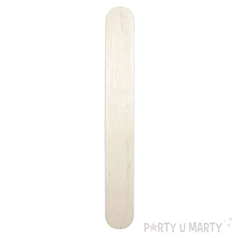 patyczki drewniane plaskie bezbarwne aliga 200 mm 25 szt