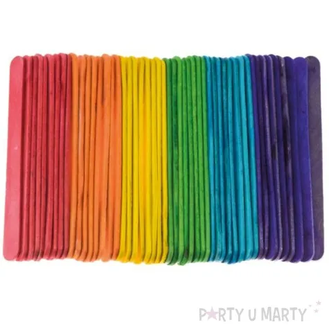 patyczki drewniane plaskie mix brewis 140 15 mm 50 szt