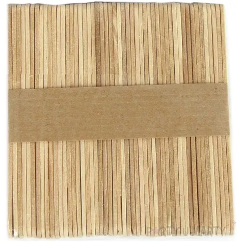 patyczki drewniane plaskie naturalne brewis 114 10 mm 50 szt