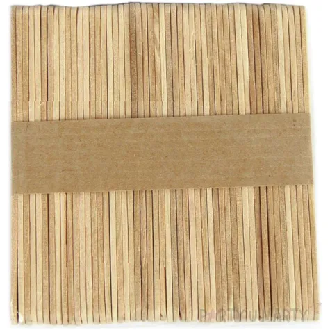 patyczki drewniane plaskie naturalne brewis 140 9 mm 50 szt